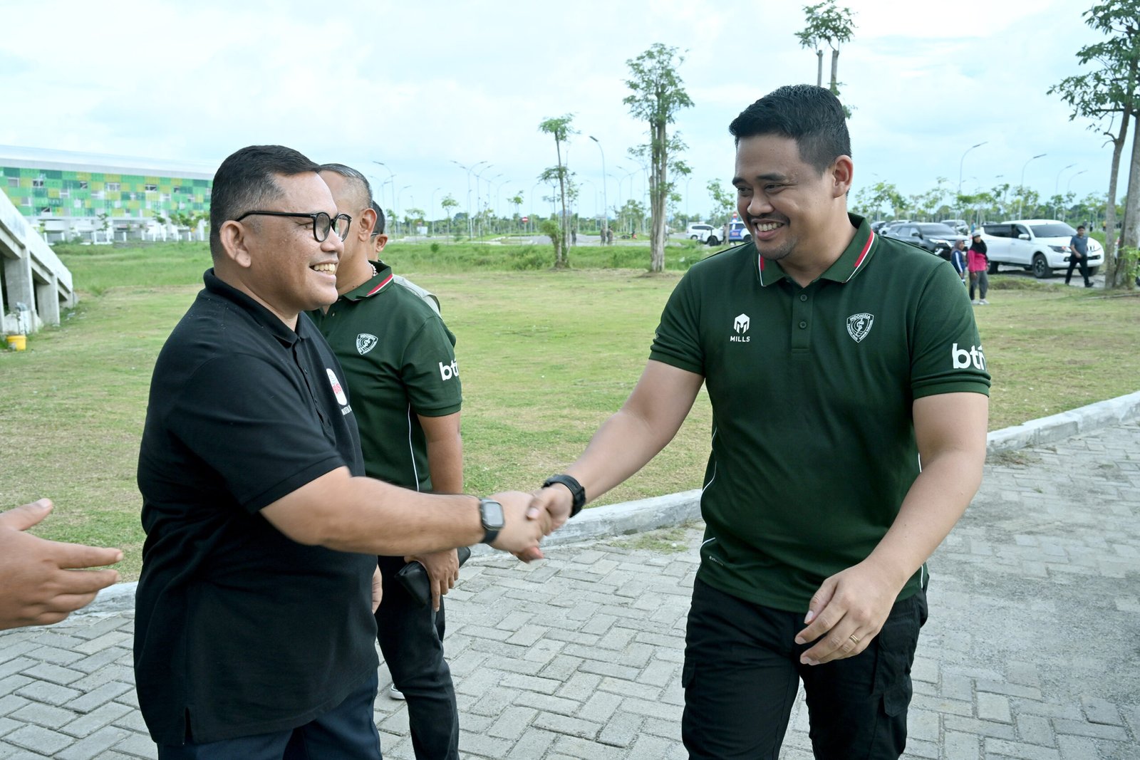 Gubsu tinjau latihan Timnas Bola Voli Putri (8)