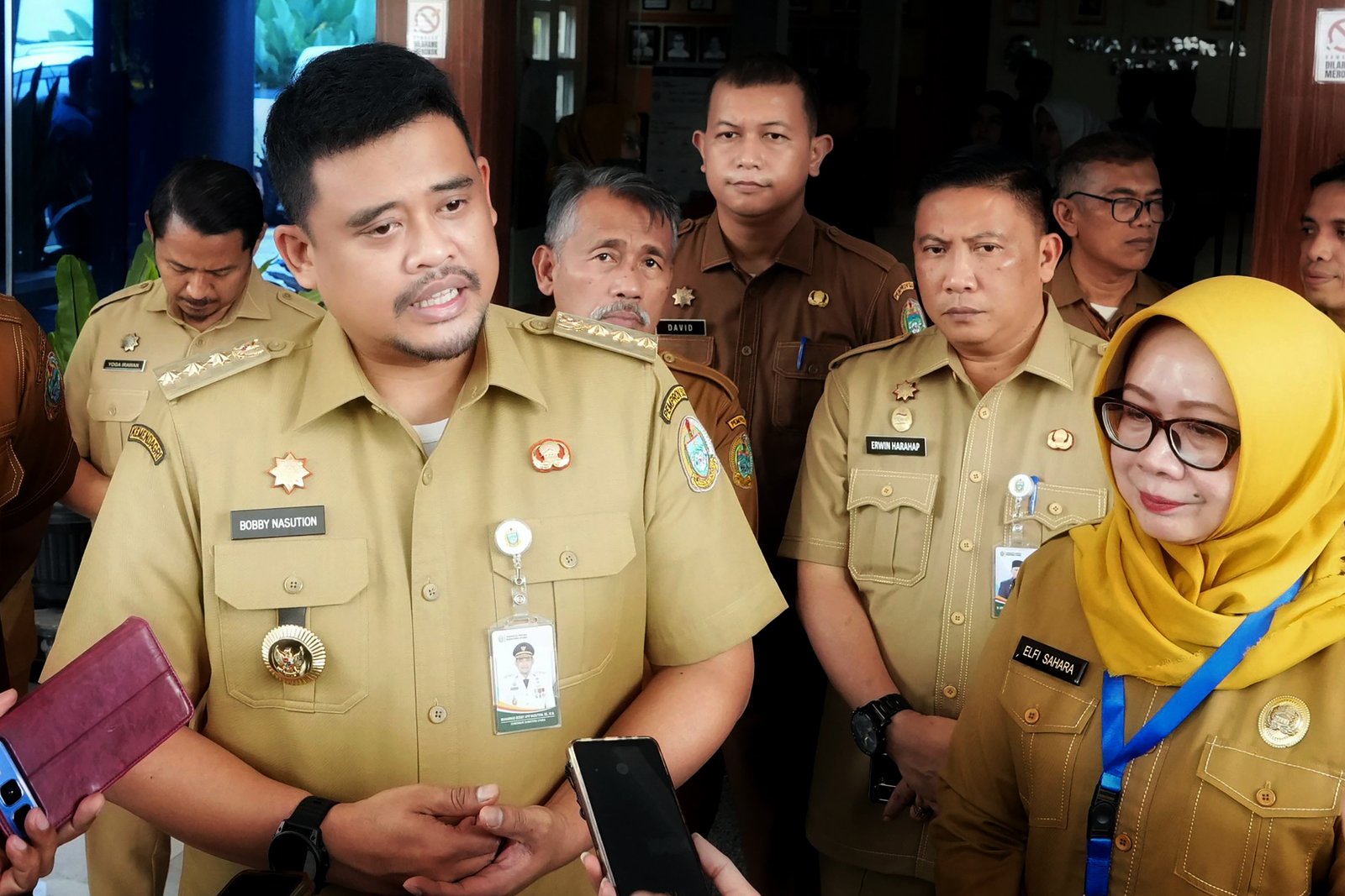 Kadis Kominfo dampingi Gubernur Sumut