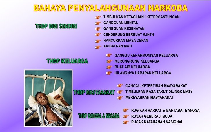 bahaya narkoba