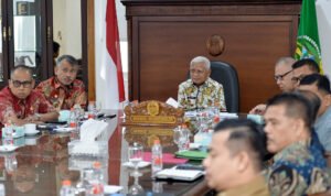 Wagub Rakor Nataru dengan Kemendagri (1)