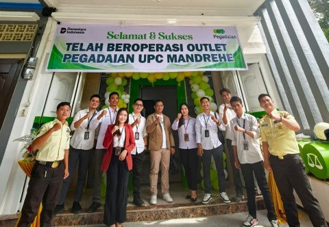 Pegadaian Resmikan Kantor Unit Mendhere Kabupaten Nias Barat