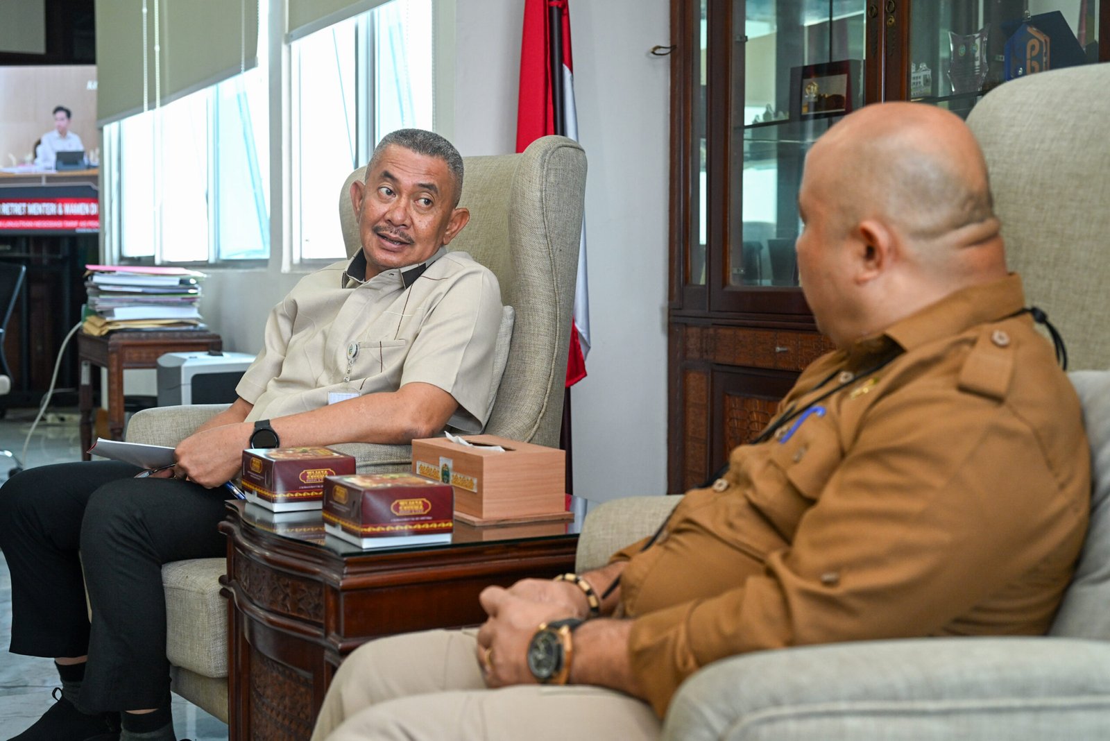 Sekdaprovsu menerima audiensi BPOM Medan 5