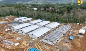 Kementerian PU Bangun 245 Unit Huntara