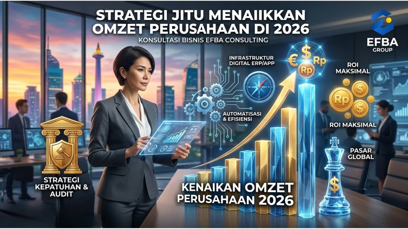 Konsultasi Bisnis Strategi Efba Consulting dalam Menaikkan Omzet Perusaahan Di 2026