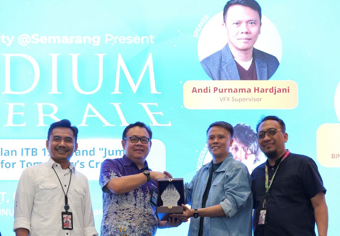 Studium Generale BINUS University @Semarang Hadirkan Praktisi Industri VFX untuk Mahasiswa