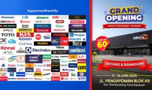 Grand Opening Mitra10 Pengayoman Makassar