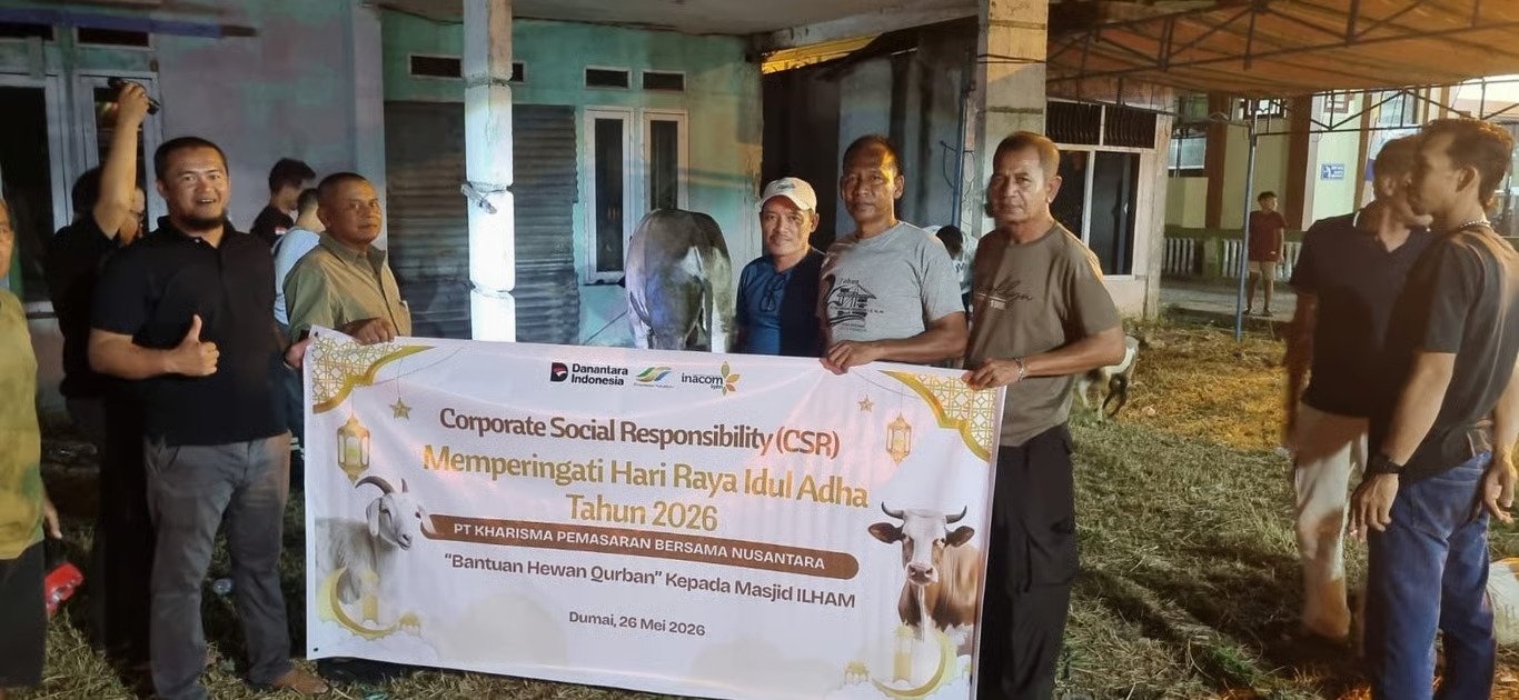 Holding Perkebunan Nusantara Tebar Manfaat Idul Adha, KPBN Unit Dumai Salurkan Hewan Kurban untuk Masyarakat.jpg