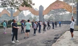 Pererat Kebersamaan, Manajemen BRI Region 6 Gelar Jogging Bersama di Kawasan TMII