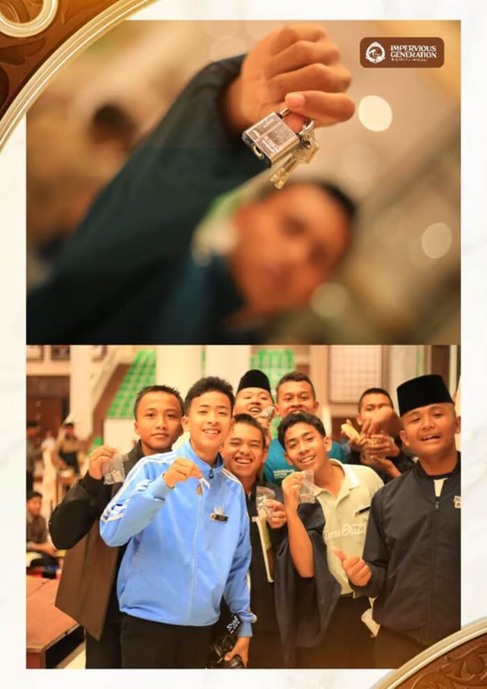 Sponsor Gembok Blossom Dukung Panggung Gembira Ponpes Gontor (1)
