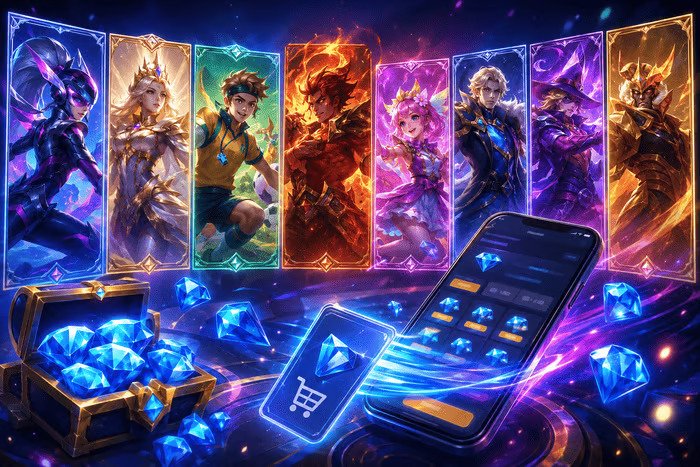 Ingin Koleksi Skin Baru Top Up Mobile Legends Kini Bisa Dilakukan Lebih Mudah
