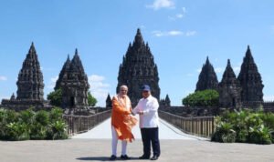 Prabowo dan PM Modi Tegaskan Ikatan Peradaban Indonesia-India di Candi Prambanan