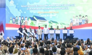 BP Tapera Kembali Toreh Sejarah, Akad Massal 62.710 KPR Sejahtera FLPP Bersama Presiden RI di Kabupaten Batang