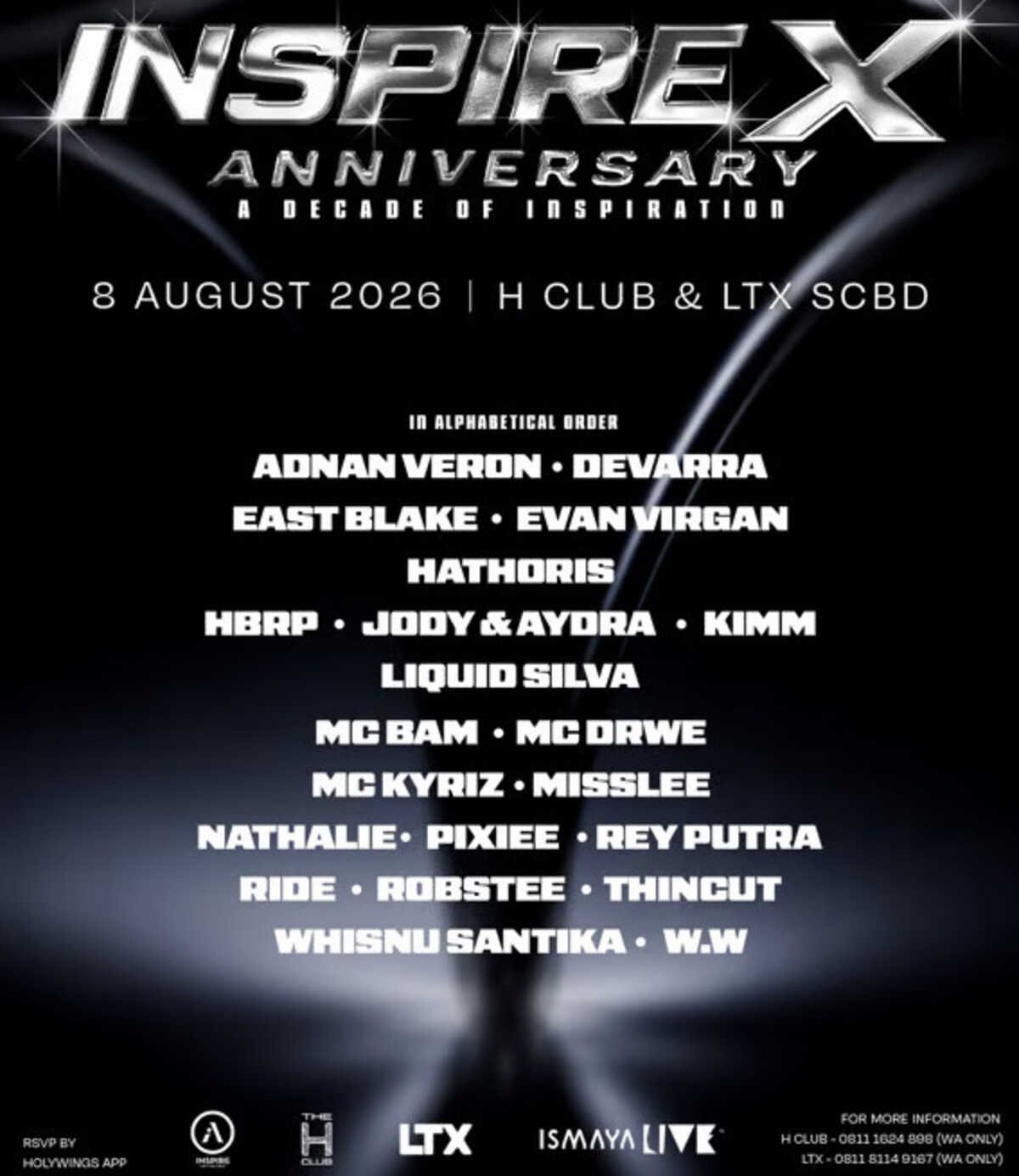 Rayakan 10 Tahun Perjalanan, Inspire Artistry Hadirkan Block Party Terbesar di Jakarta
