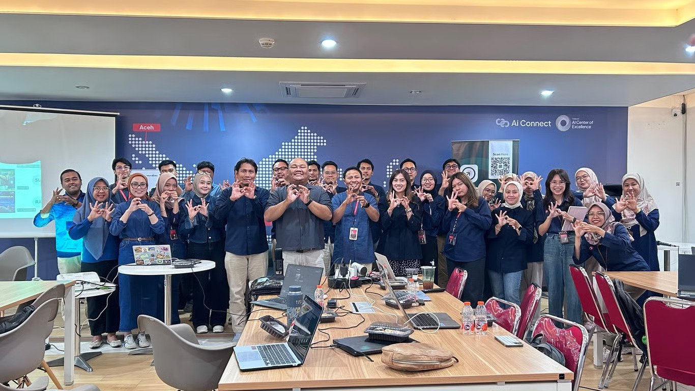 Telkom AI Center Malang dan Witel Jatim Barat Malang Gelar Workshop AI Productivity untuk Tingkatkan Produktivitas Pegawai
