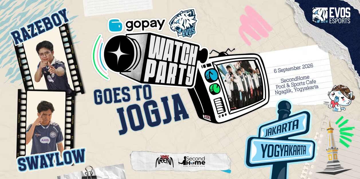 EVOS GoPay Watch Party Goes to Jogja. Dokumentasi ATTN Holding (EVOS & WHIM)