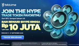 Pasar Crypto Semakin Dinamis, Bittime Hadirkan Program Berhadiah HYPE hingga Sepuluh Juta Rupiah