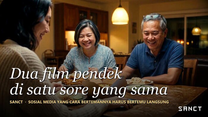 Sanct rilis dua film pendek jelang peluncuran di tiga negara. Foto dokumentasi Sanct Social